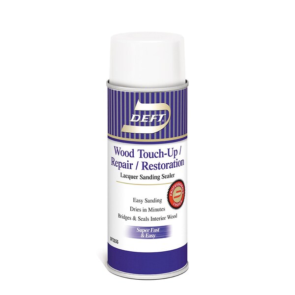 Deft Clear WaterBased Acrylic Lacquer Sanding Sealer 12 oz DFT315S/54